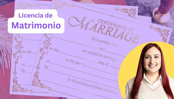Licencia de Matrimonio